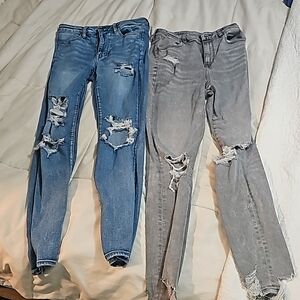 American Eagle 2 pairs 10 Long great condition